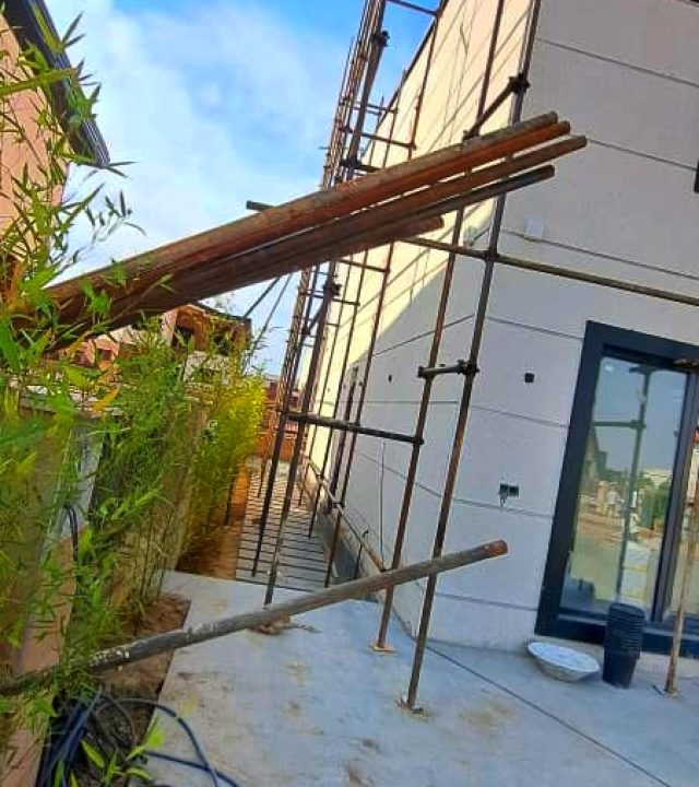 Scaffolding نصب داربست در مرزداران
