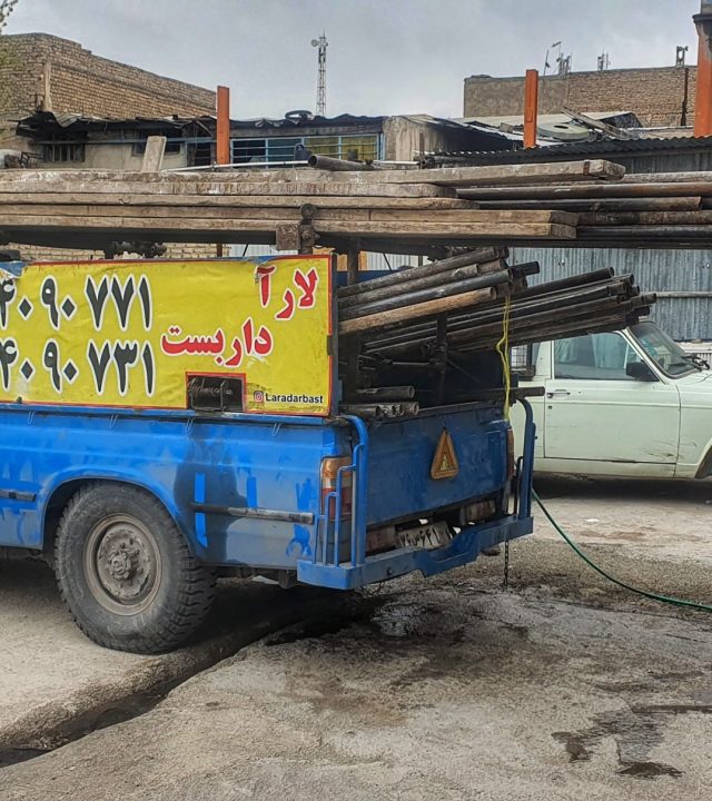 Scaffolding نصب داربست در زعفرانیه