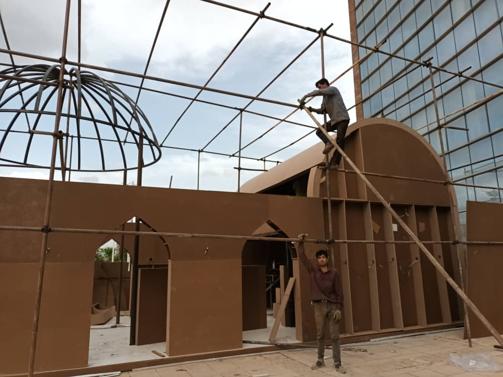 Scaffolding نصب داربست در حسن آباد فشافویه