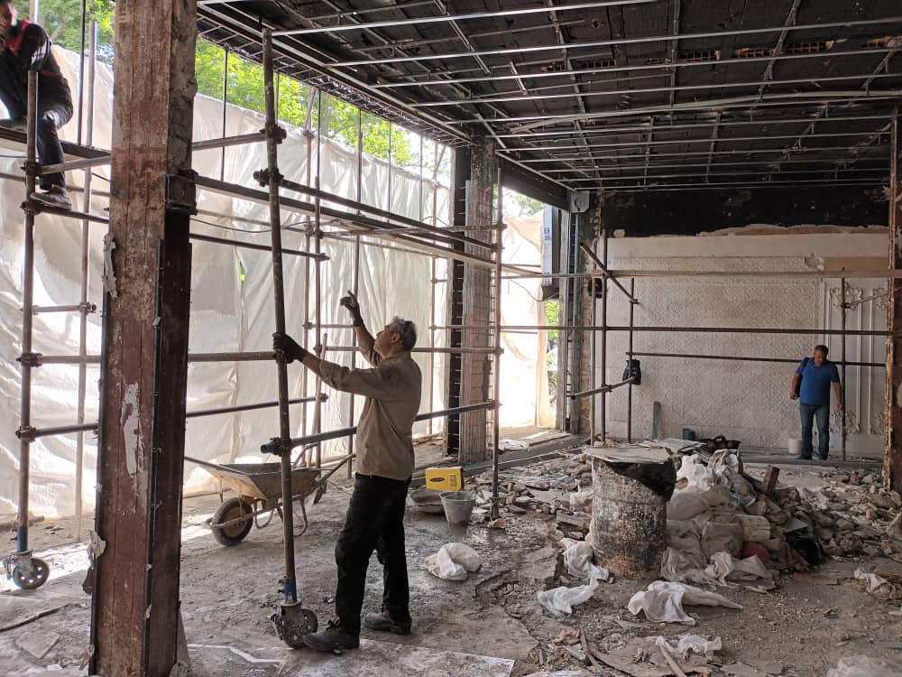 Scaffolding-in-pakdasht نصب داربست در پاکدشت