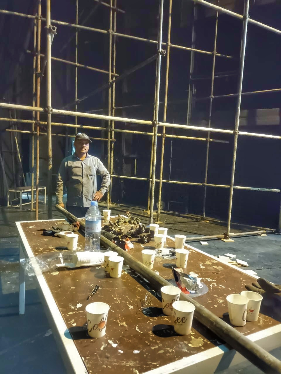 Scaffolding نصب داربست در انقلاب