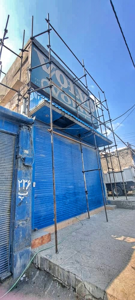 Scaffolding نصب داربست در مطهری