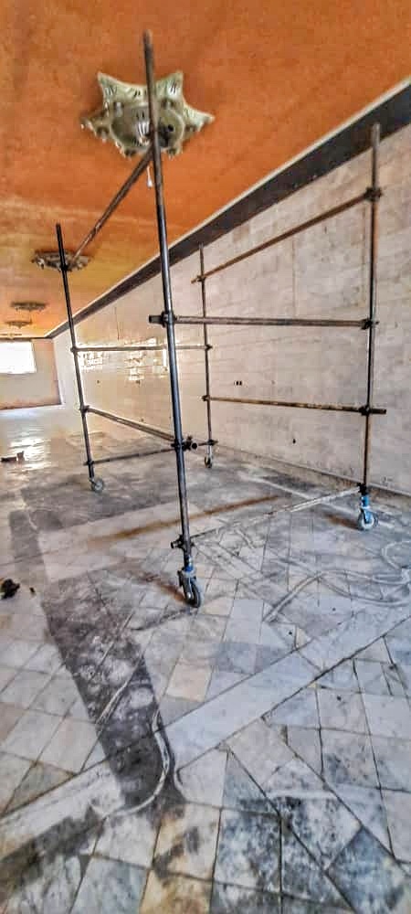 Scaffolding نصب داربست در دزاشیب