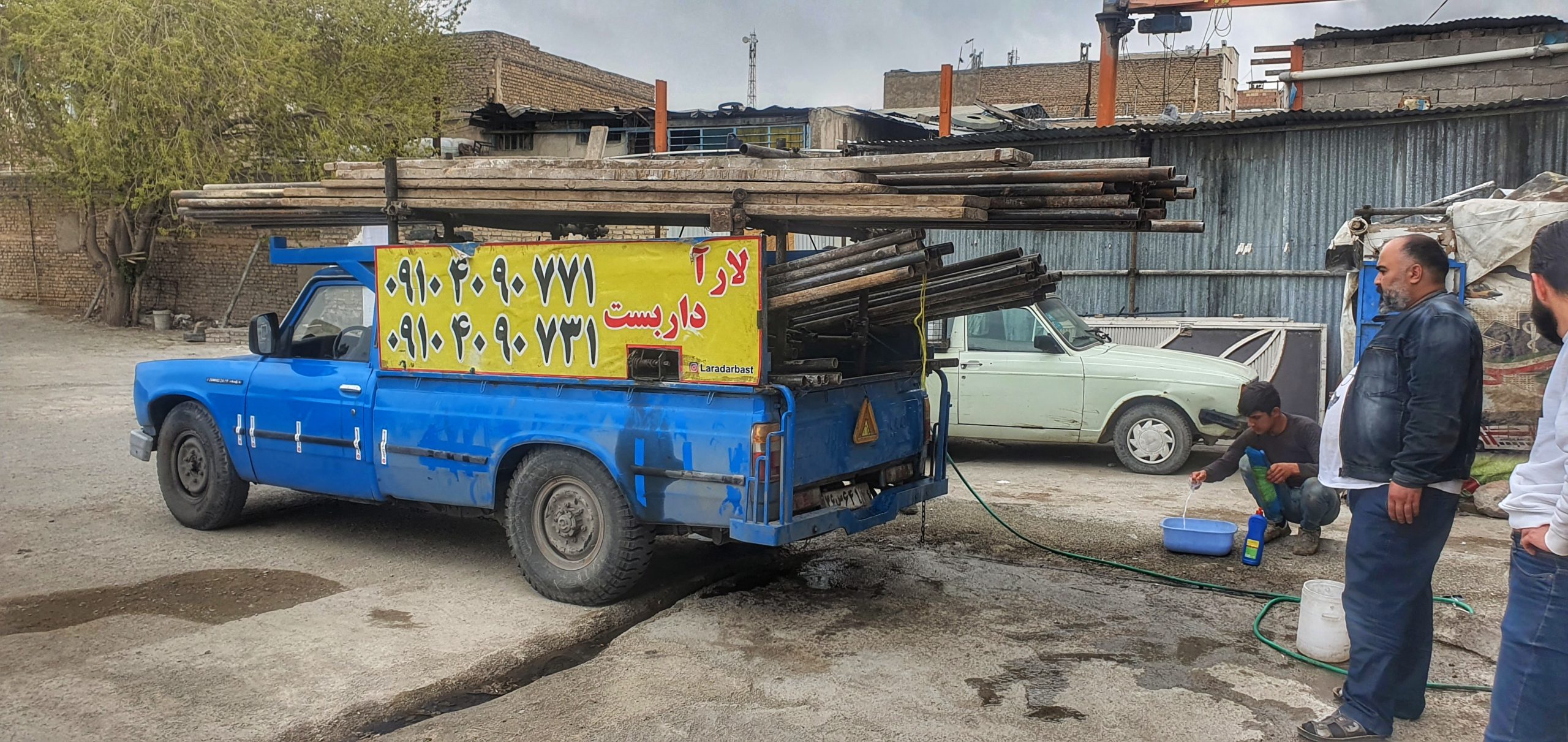 Scaffolding نصب داربست در زعفرانیه