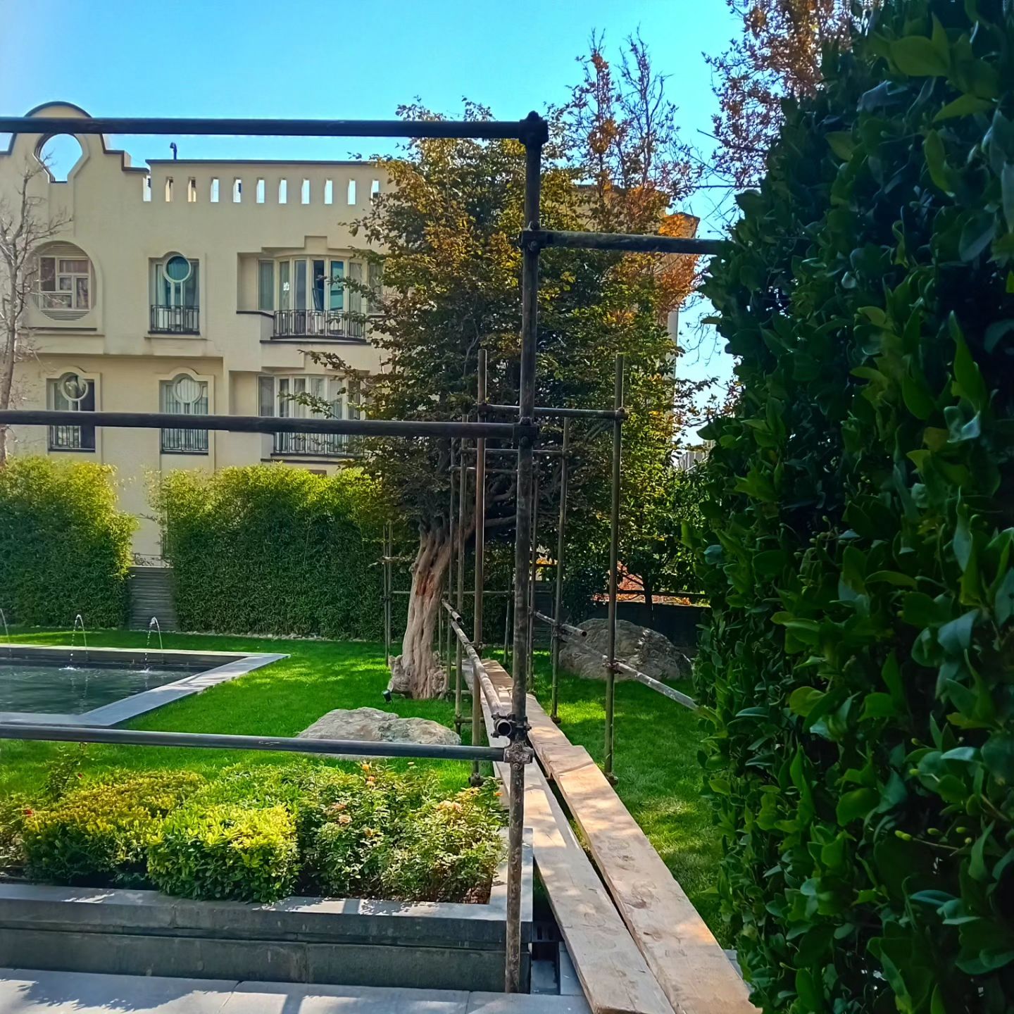 Scaffolding نصب داربست در سلسبیل