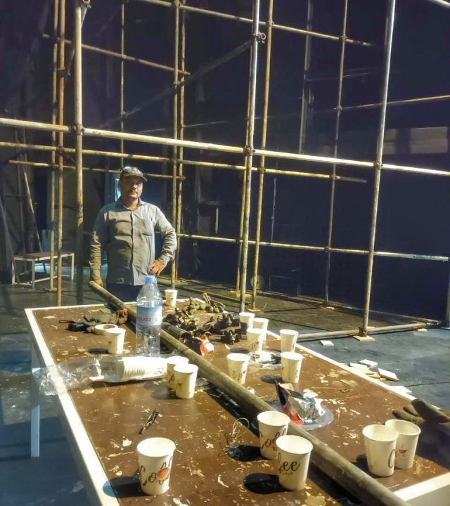 Scaffolding نصب داربست در انقلاب